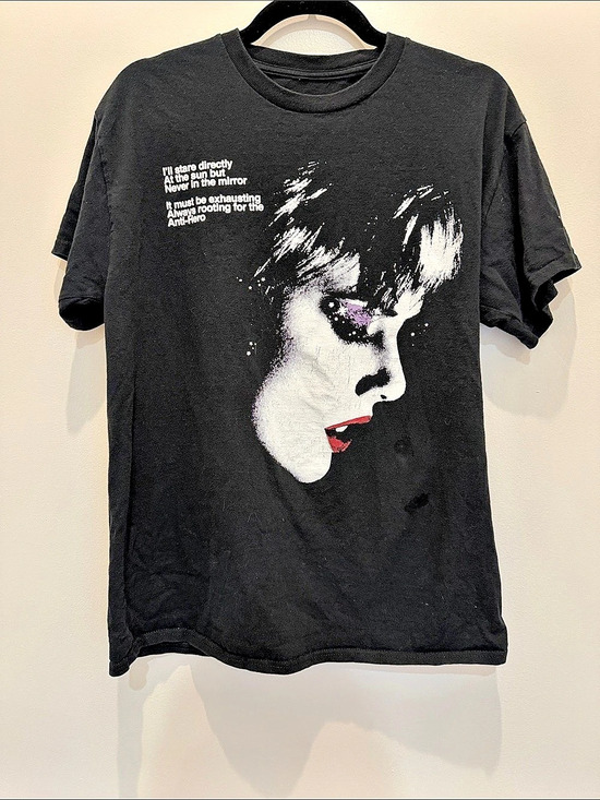 Taylor Swift Tops - Taylor Swift Midnights Rooting for the Anti-Hero T-Shirt Graphic Tee in Black